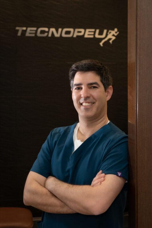 Roberto Chaves Castellví, director de la clínica podológica en Barcelona Tecnopeu