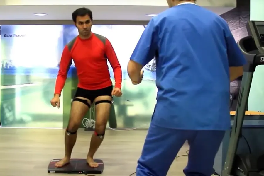 especialista podologo esqui